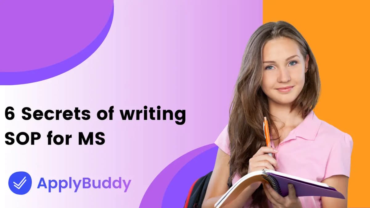 6 Secrets of writing SOP for MS