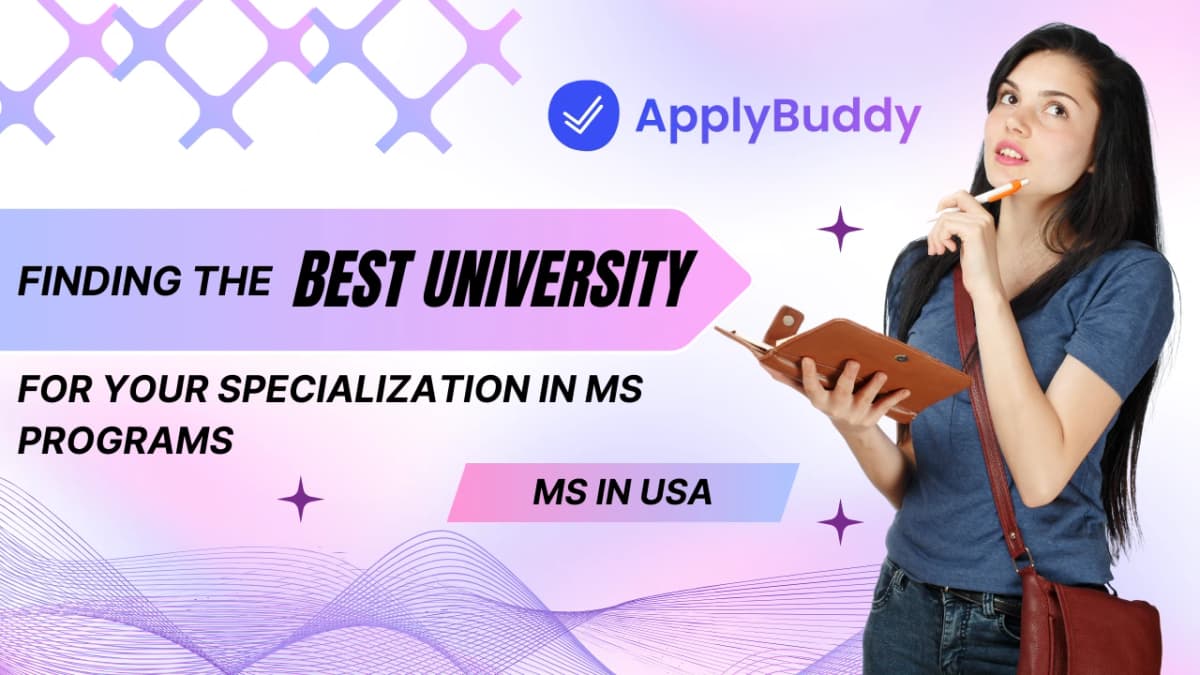 Finding the Best University for Your Specialization in MS Programs