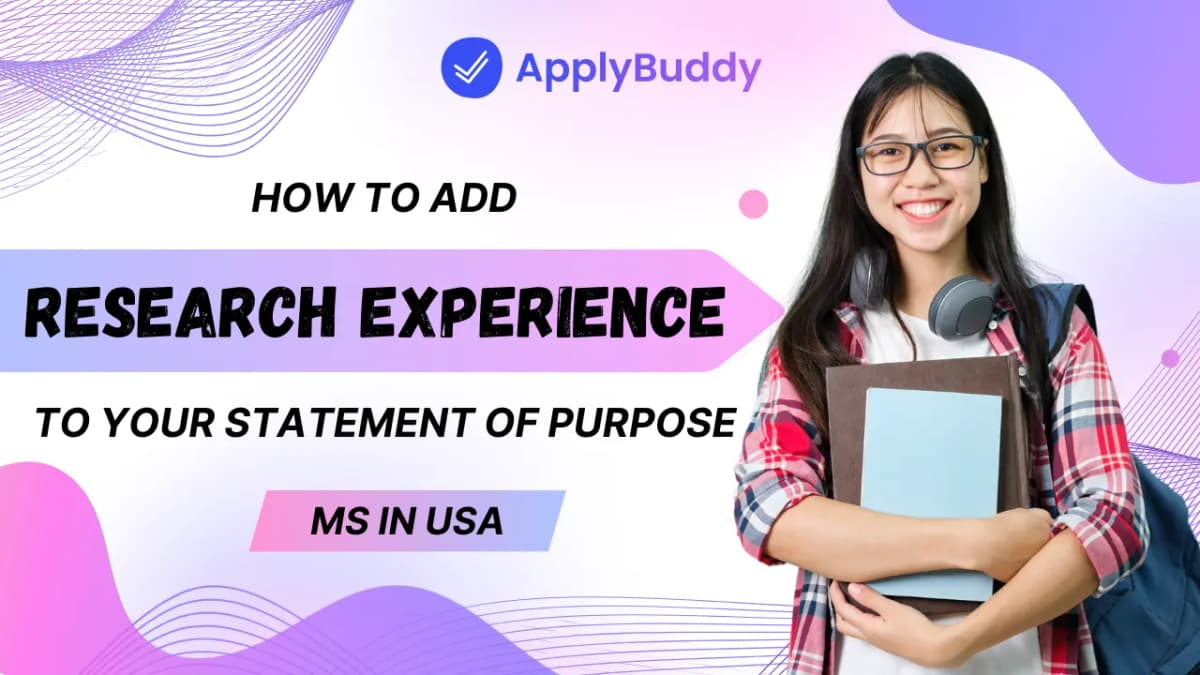 How to Add Research Experience to Your SOP